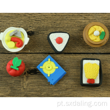 Apagador 3D Toy Gift Food Design